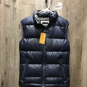 Puffy Vest, zipper *gc, stains, dirty