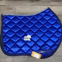 Satin Jumper Saddle Pad, 2x Piping *new, tape residue
