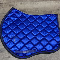 Satin Jumper Saddle Pad, 2x Piping *new, tape residue
