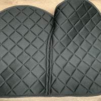 Satin Jumper Saddle Pad, 2x Piping *new, tape residue
