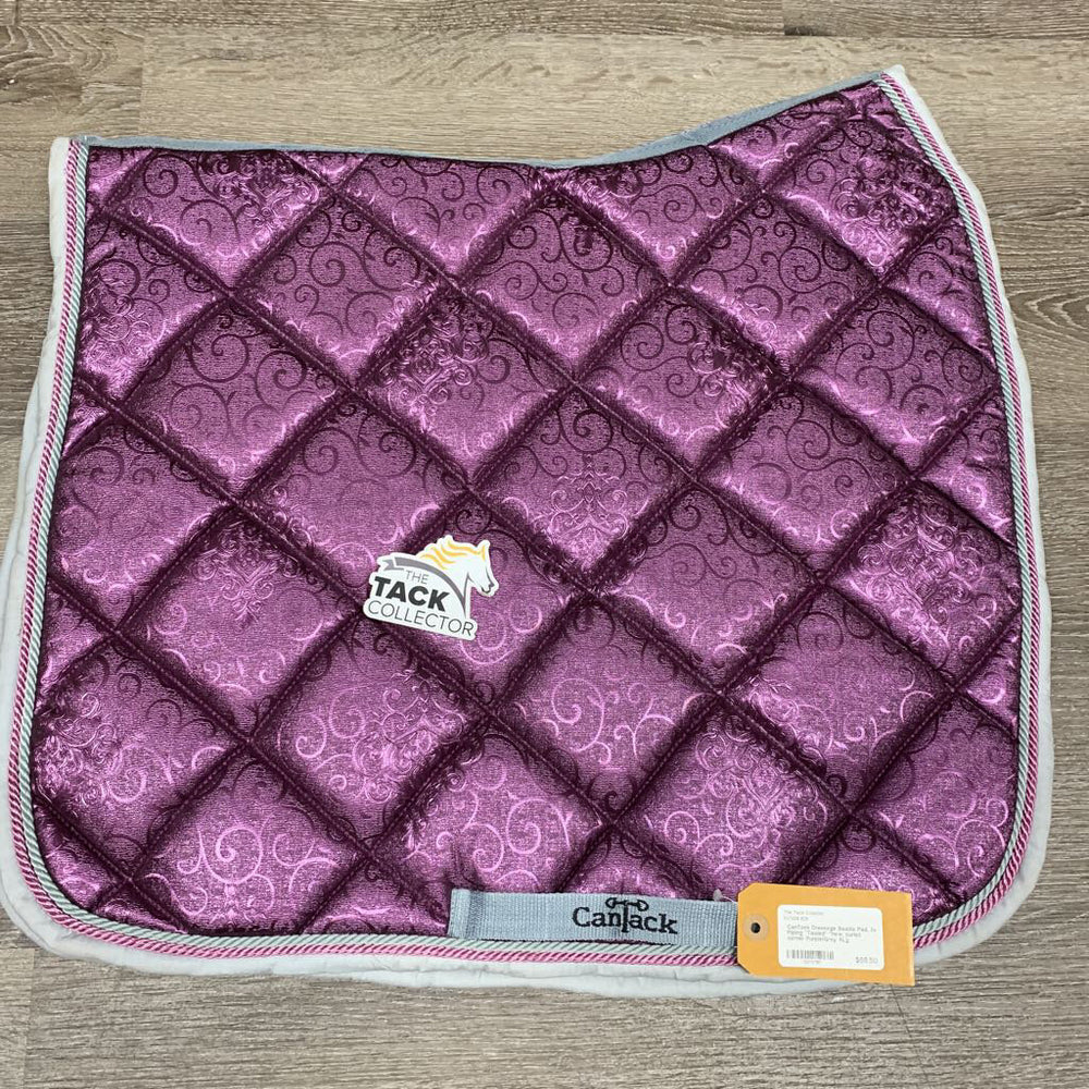 Dressage Saddle Pad, 2x Piping 