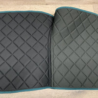 Dressage Saddle Pad, 2x Piping "Floral" *new
