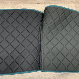 Dressage Saddle Pad, 2x Piping "Floral" *new