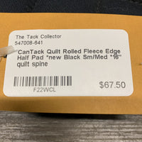 Quilt Rolled Fleece Edge Half Pad *new
