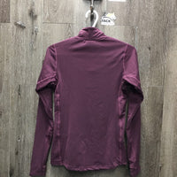 LS "Base Layer" Shirt, zipper, tag *New
