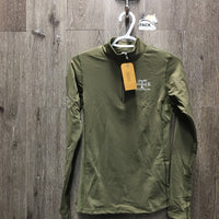 LS "Base Layer" Shirt, zipper, tag *New
