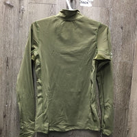 LS "Base Layer" Shirt, zipper, tag *New
