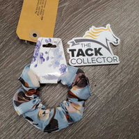 "Dog Heads" Cotton Hair Scrunchie *new
