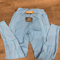 Sticky Full Seat Riding Tight Breeches, Thigh Pockets, tags *new
