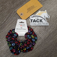 "Paw Prints" Cotton Hair Scrunchie *new
