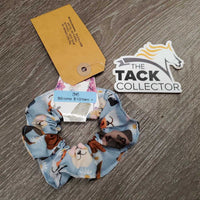 "Dog Heads" Cotton Hair Scrunchie *new
