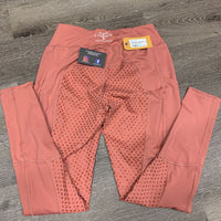 Sticky Full Seat Riding Tight Breeches, Thigh Pockets, tags *new
