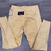 Sticky Full Seat Riding Tight Breeches, Thigh & Back Pockets, tags *new
