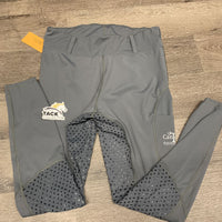 Sticky Full Seat Riding Tight Breeches, Thigh & Back Pockets, tags *new
