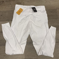 Sticky Full Seat Riding Tight Breeches, Thigh & Back Pockets, tags *new
