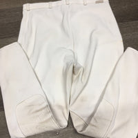 Ribbed Breeches *gc, stains, dingy, older, v.pilly knees, hairy velcro