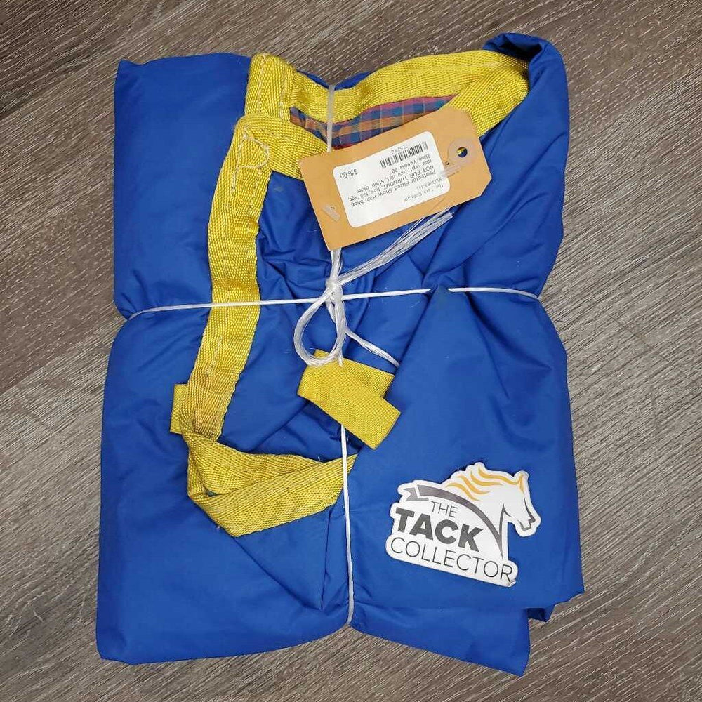 Fitted Show Rain Sheet NOT FOR TURNOUT, ties, tail *vgc, mnr wpf, mnr dirt, stain, older