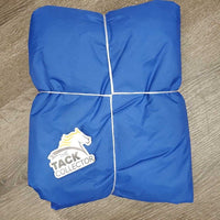 Fitted Show Rain Sheet NOT FOR TURNOUT, ties, tail *vgc, mnr wpf, mnr dirt, stain, older
