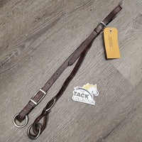 Adjustable Running Martingale Attachment, buckle *gc/fair, stiff, v.creased, twist, bent, dirt, dry
