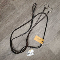 Flat Leather Running Martingale *vgc, no stopper, stiff, mnr dirt, xholes, creases, dents, rubs
