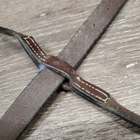 Flat Leather Running Martingale *vgc, no stopper, stiff, mnr dirt, xholes, creases, dents, rubs
