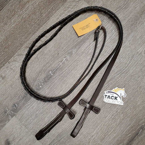 Braided Reins, stoppers *vgc, dry