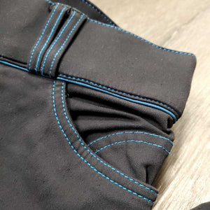 Full Seat Breeches *gc, many snags, undone stitching