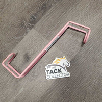 Metal Wire Stall Mount Tack - Bridle Hook *fair/gc, chips, rubs, peeled, BENT
