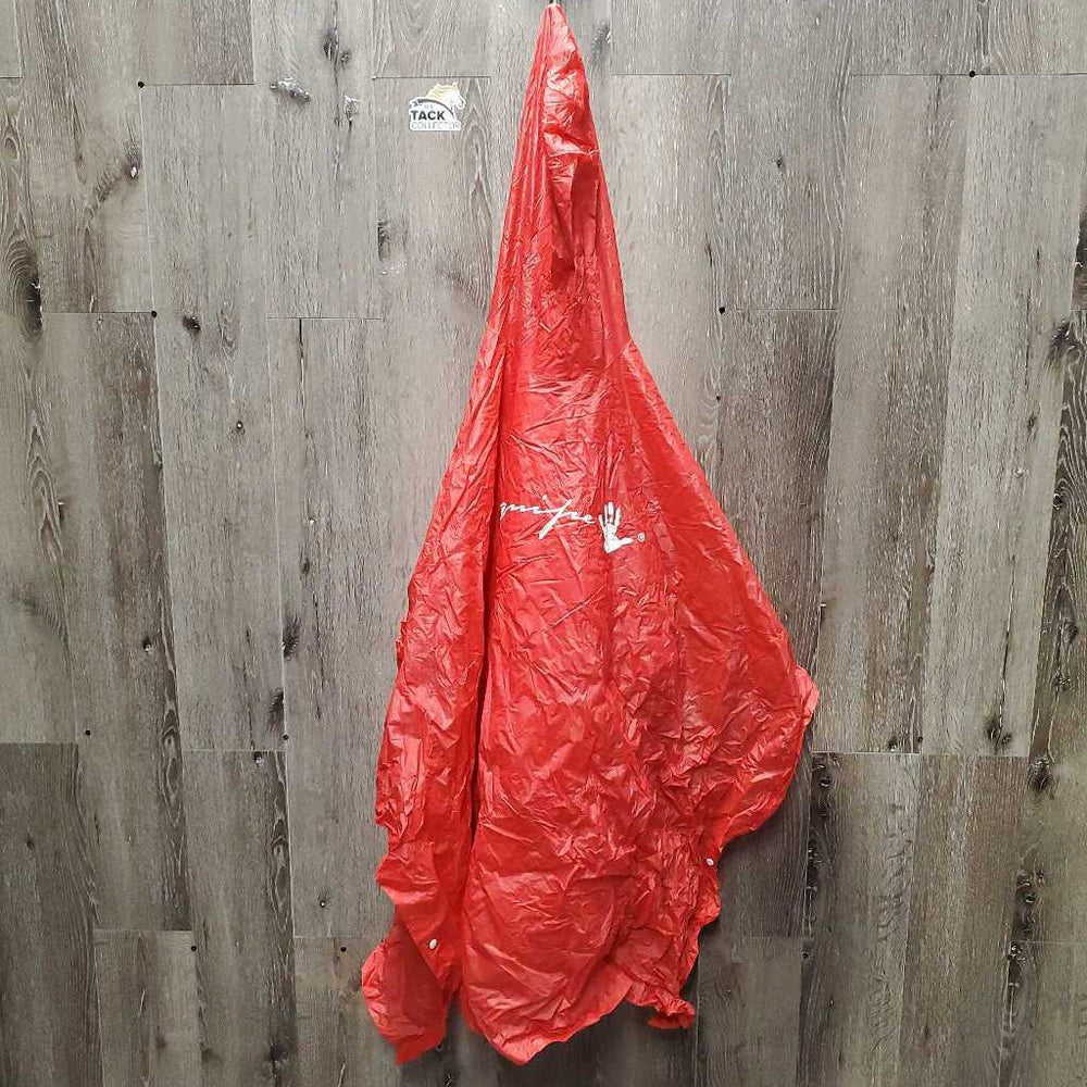 Hvy Vinyl Rain Poncho, Bag *vgc