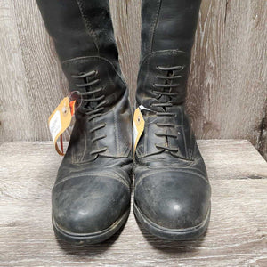 Winter Field Boots, 2 plastic forms *gc, dirty, faded, scratches, rubs, Sticky Zip:R