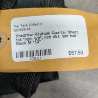 Keyhole Quarter Sheet, tail *vgc, wpf, mnr dirt, mnr hair
