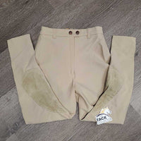 Ribbed Breeches *gc, older, discolored seat & legs