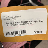 Fleece Cooler, tail *vgc, hair, dirt, stains
