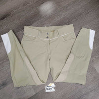 Euroseat Breeches *vgc, mnr seam puckers, curled inner waist
