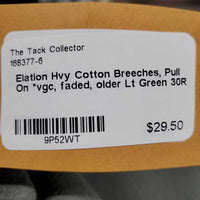Hvy Cotton Breeches, Pull On *vgc, faded, older
