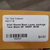 Round Boot Laces, package *new
