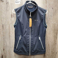 Fleece Lined Vest, zipper *gc, mnr snags, undone seam stitching & hair, pilly edges, rubs & pills
