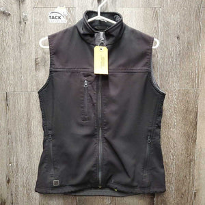 Vest "Legend", zipper *gc, seam puckers?shrunk, holey pocket