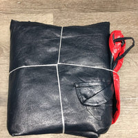 Vinyl Show Rain Sheet, ties, stirrup slots *vgc, older, v. wpf
