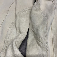 Hvy Cotton Euroseat Breeches *gc, older, v.pilly knees, puckers, rubs
