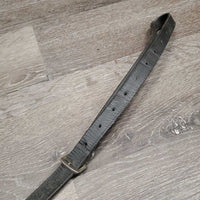 Rsd Flat Standing Martingale *fair, elastic, faded, rubs, stiff, dry, xholes, missing keepers, creased
