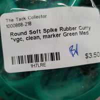Round Soft Spike Rubber Curry *vgc, clean, marker
