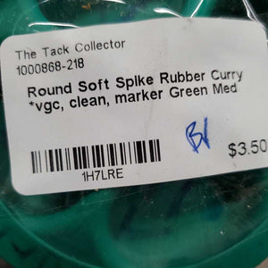 Round Soft Spike Rubber Curry *vgc, clean, marker