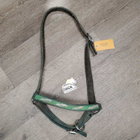 Padded Grooming Halter *fair, v.dirty, stains, stiff, cracking, older
