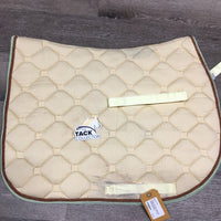 Thick Quilt Jumper Pad, 1x piping *vgc, clean, mnr stains
