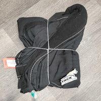 Cotton Sheet, embroidered, fleece collar, tail *vgc, torn binding, mnr hair, pills, threads
