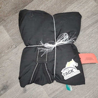Cotton Sheet, embroidered, fleece collar, tail *vgc, torn binding, mnr hair, pills, threads
