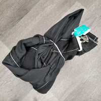 Cotton Sheet, embroidered, fleece collar, tail *vgc, torn binding, mnr hair, pills, threads
