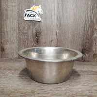 Metal Dog Bowl *fair, filthy, scratches, dents
