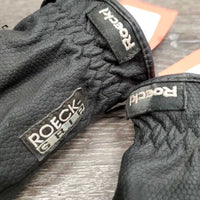 Pr Riding Gloves *gc/fair, faded, stains, oxidized logo, peeled fingers, scrapes, knicks
